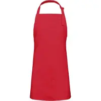 Benza Schort Keukenschort voor Kinderen - Rood - 50 x 60 cm