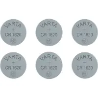 Varta - Batterij CR 1620 - Knoopcel - Lithium - 3Volt - 6 STUK(S)