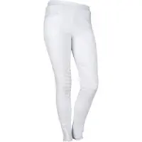 HKM rijlegging siliconen knie wit maat 134/140
