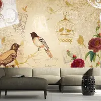 Artgeist Fotobehang - Bonjour