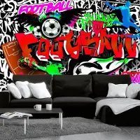 Artgeist Fotobehang – Behangpapier - Fotobehang - Football Passion 350x245 -