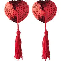 Rimba Nipple Tassel - Rood