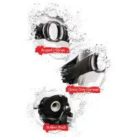 Pipedream Fetish Fantasy - Extreme Holle Strap On 30cm Zwart