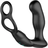 Nexus Revo - prostaat vibrator met roterende ring - zwart