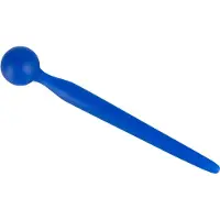 You2Toys – Siliconen Plug Voor Penis met Kogelpunt als Stop voor Lichaamssappen – Blauw