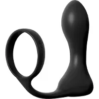 Anal Fantasy Ass-Gasm Pro - Vibrerende Cockring Met Plug