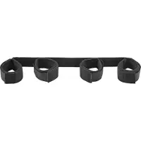 Obaie Pols en Enkel Spreader Bar - Zwart