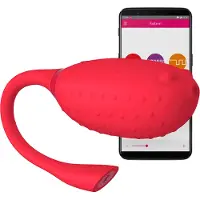 Magic Motion Fugu - draagbaar app‑gestuurd vibrerend eitje (rood)