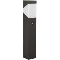 LUCANDE Buitenverlichting , Kiran, dimbare, Zwart, Terras, Aluminium, Modern