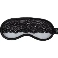 Fifty Shades of Grey - satijnen oogmasker - zilver