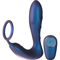 Hueman - Black Hole Anaal Vibrator Met Cockring