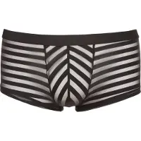 Svenjoyment Underwear Zwarte semi-transparante herenshort