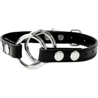 Kiotos Luxe Deep Throat knevel - Zilver