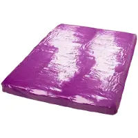 Fetish Collection - Lakens van lak - 200 x 220 cm (paars)