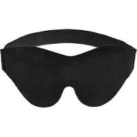 Sportsheets - zachte oogmasker met elastiek - zwart