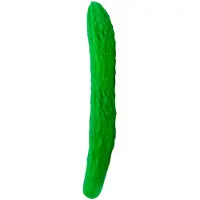 Gemüse The Cucumber Dildo Vibrator - Groen