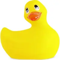 Big teaze toys My Duckie 2.0 - eend waterdichte clitoris vibrator (zwart)