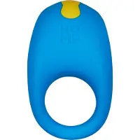 ROMP Juke - Vibrerende Cockring - Blauw