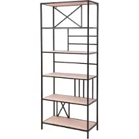 4livingz Wandrek napoli recht stevig industrieel wandrek 173x74x70 cm
