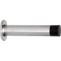 Axa Deurstopper | | 16 x 80 mm (RVS, Rubber, Wandmontage)