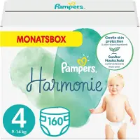 Pampers Harmonie - Maat 4 (9kg-14kg) - 160 Luiers - Multi-Pack