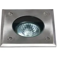 Astro Gramos Square Grondspot Brushed Stainless Steel
