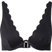 Hunkemoller Bikinitop 'Scallop' zwart