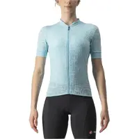 Castelli Promessa Jaquard Dames Fietsshirt Korte Mouw