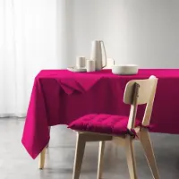 Wicotex Tafellaken - Tafelkleed - Mistral katoen gerecycled 140x240cm - Kleur Fuchsia