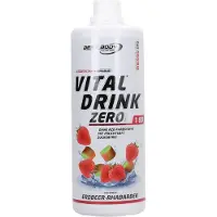 Best Body Nutrition Low Carb Vital Drink - 1000 ml - Strawberry Rhubarb