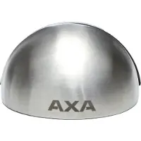 Axa Deurstopper | | 45 x 25 mm (RVS, Rubber, Vloermontage)