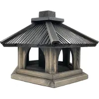 Garden Spirit Voederhuisje Staand Voederhuis - Hut met silo - - KWL4 - Vogelvoederhuisje voor Vogels