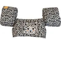 Swim Essentials - Jumper met panterprint - Zwemvest - Drijfvest kind - Reddingsvest - 2-6 jaar - Foam - beige