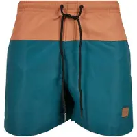 Urban Classics Zwemshorts donkerblauw / bruin