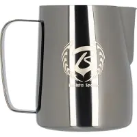 Barista Space Titanium Zwart 600 ml melkkan