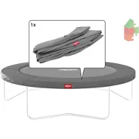 Berg Trampoline rand Favorit 330 cm Grijs