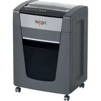 Rexel Momentum Extra P420+ papiervernietiger, mobiel, P4, deeltjes snijden 4 x 35 mm, 30 l, 20 vel snijcapaciteit, zwart