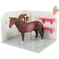 Kids Globe Paarden Wasbox - 1:24