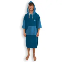 Kynay Microfiber Youth Poncho Blauw L-XL Kinderen