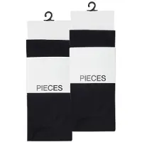 Pieces Fijne panty 'Nikoline' zwart