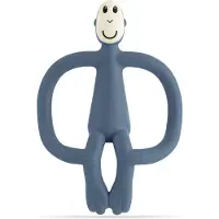Matchstick Monkey Bijtring Grijsblauw | 1 stuk