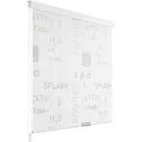 vidaXL Rolgordijn voor douche 120x240 cm splash online kopen