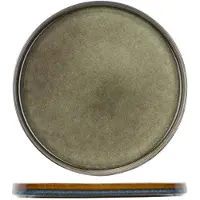 Cosy & Trendy plat bord Quintana Green - porselein - 27,5 cm