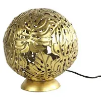 Blokker Non-branded Tafellamp Derry 26 X 28 Cm E27 Staal 40w Goud