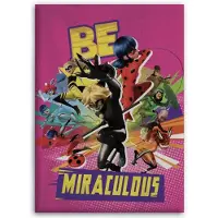 Miraculous Fleecedeken Junior 140 X 100 Cm Roze
