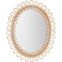 Sika-Design Luella Spiegel 58x70 Cm Naturel - Wandspiegels Spiegelglas Natural - FA-70-PU