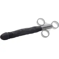 Master Series Jizz Shooter - Silicone Dildo Lube Launcher