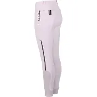 QHP Rijbroek Junior Coco Anti-slip Zitvlak - wit - 140