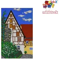 Stick-It Stickit Schlenzgerhaus Stadt Spalt, ca. 4.900 delig, compatibel met Ministeck