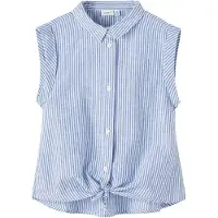 Name It Kids Blouse 'Femma' blauw / wit
